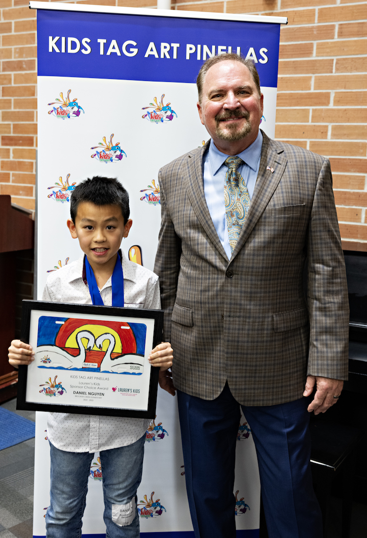Kids Tag Art Pinellas Celebrates Local Students at Largo High School